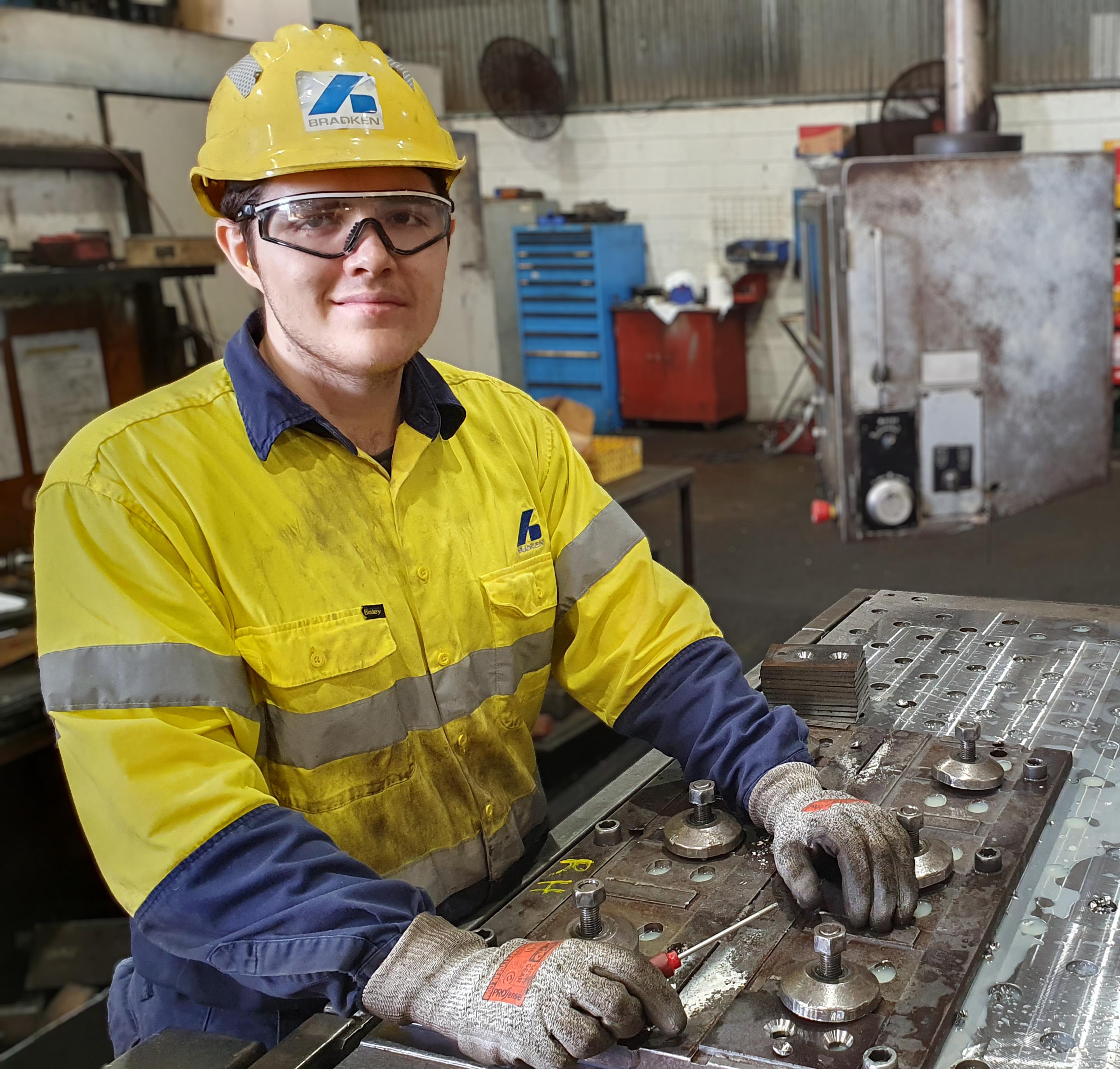 2023 first year apprentice Jason Ahshay from Innisfail, Queensland